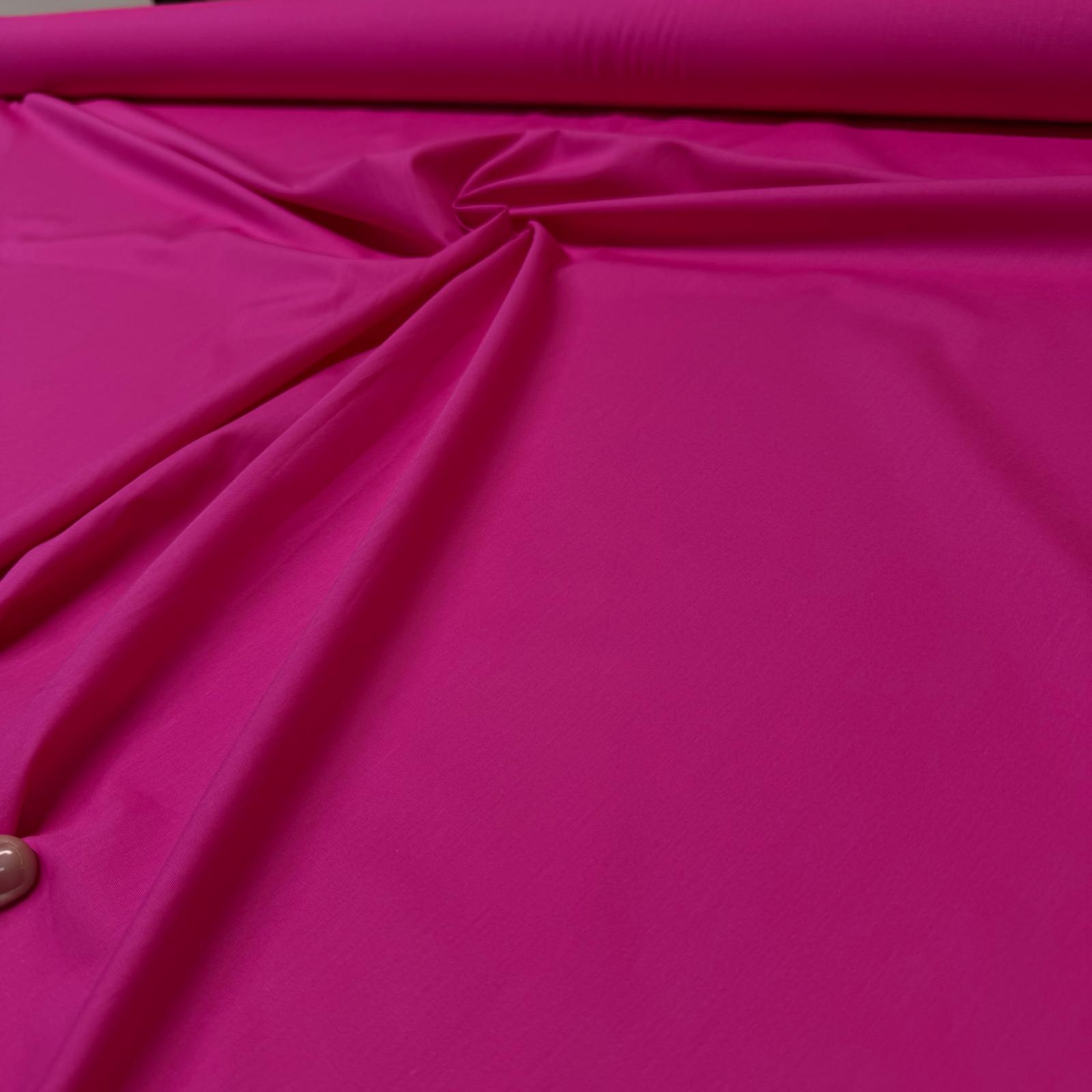 Poplin Kumaş Koyu Pembe Renk Çift En