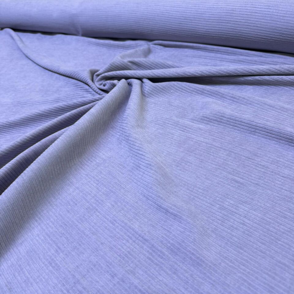 İtalyan Fitilli Kadife Kumaş Çift En Gri