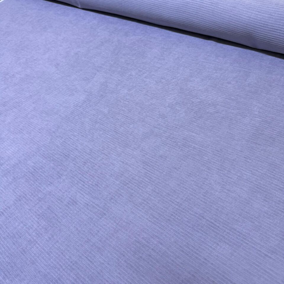 İtalyan Fitilli Kadife Kumaş Çift En Gri