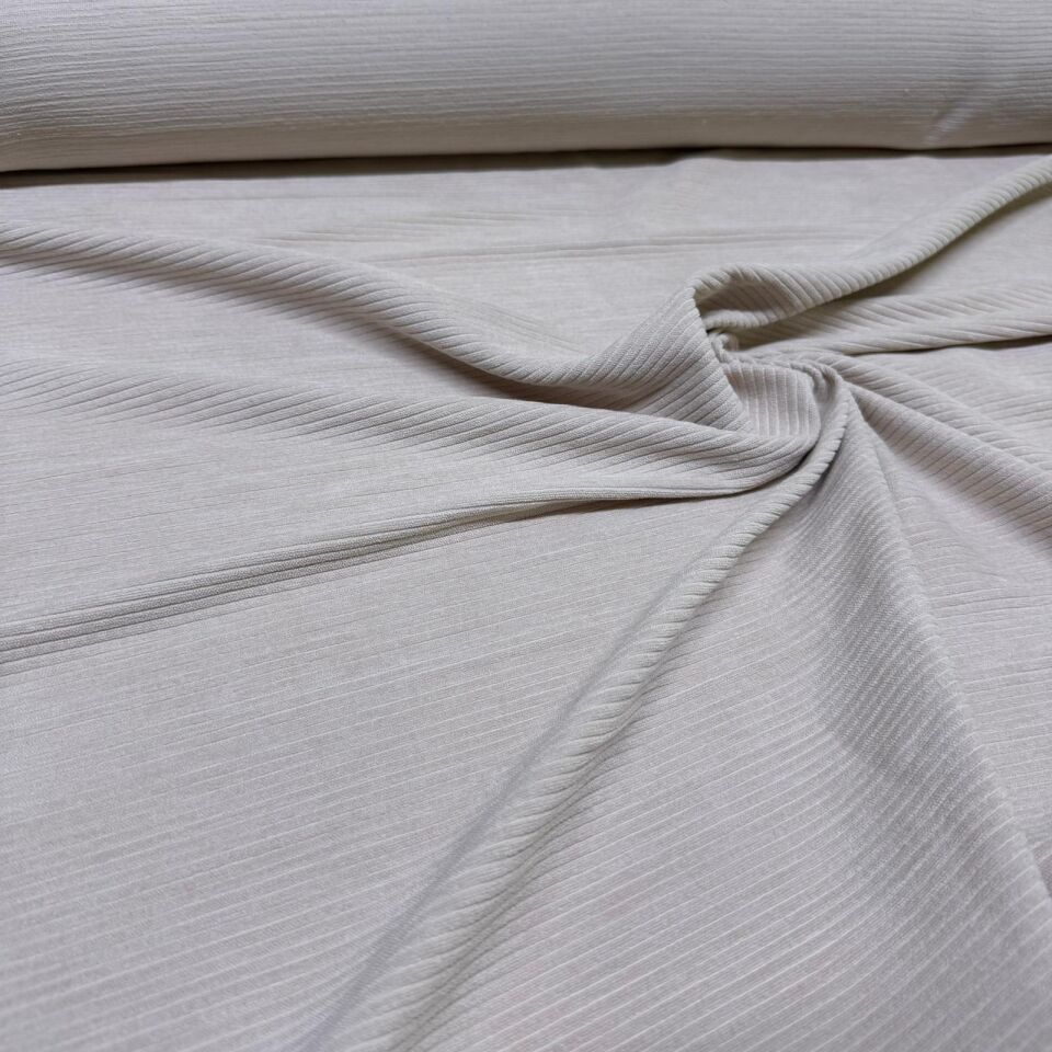 İtalyan Fitilli Kadife Kumaş Çift En Taş Rengi