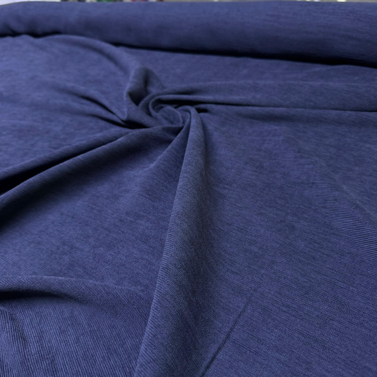 İtalyan Fitilli Kadife Kumaş Çift En Antrasit