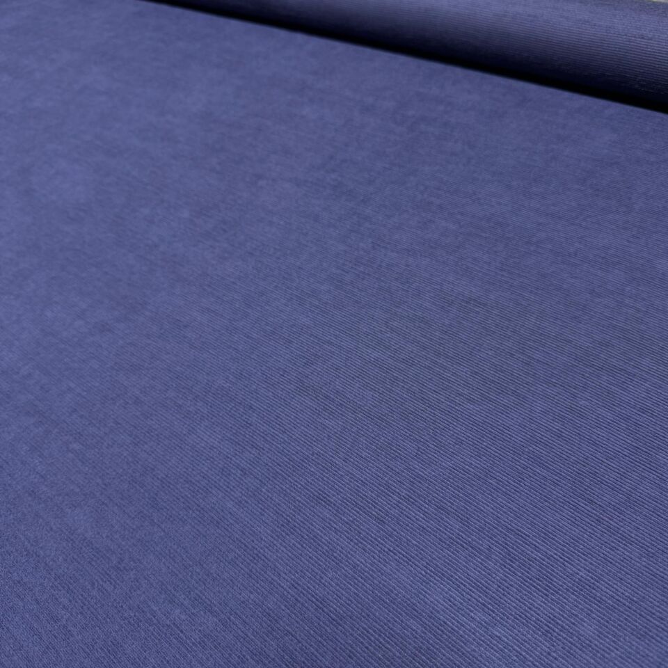 İtalyan Fitilli Kadife Kumaş Çift En Antrasit