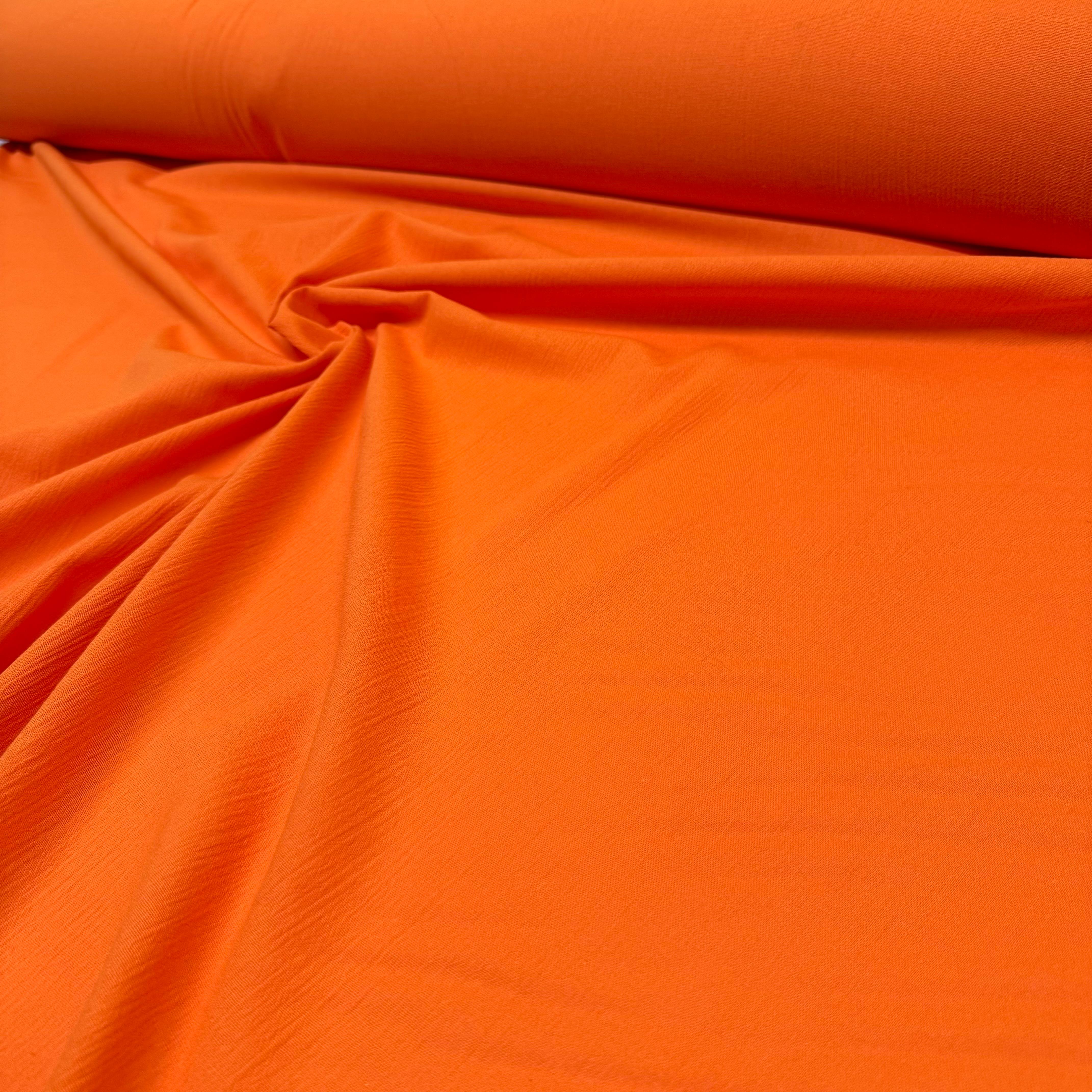 Şile Bezi Kumaş %100 Pamuk Çift En Turuncu