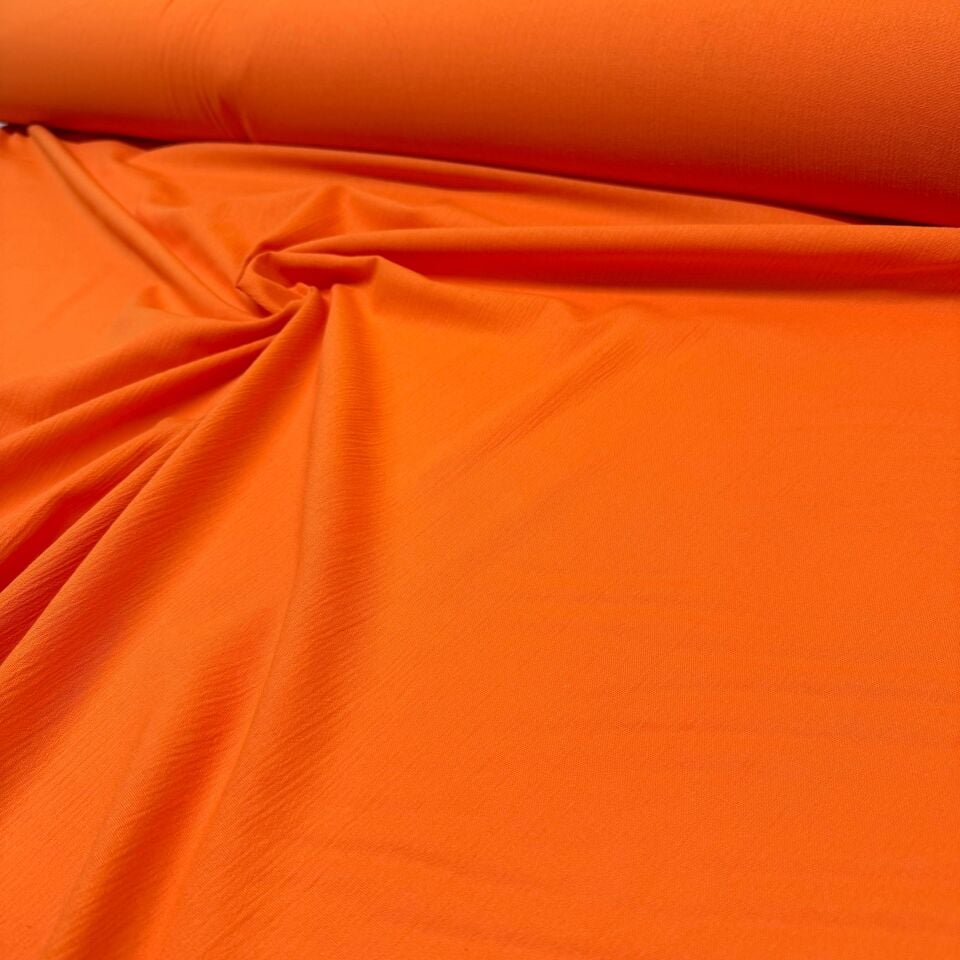 Şile Bezi Kumaş %100 Pamuk Çift En Turuncu