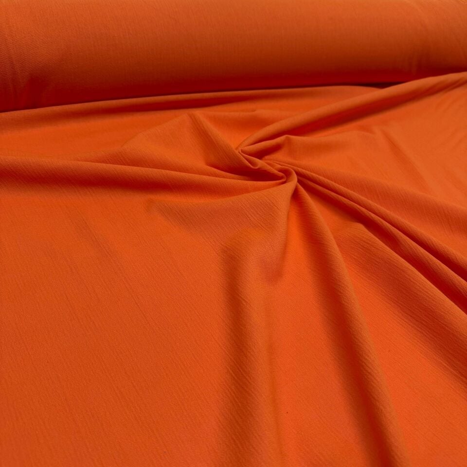 Şile Bezi Kumaş %100 Pamuk Çift En Turuncu