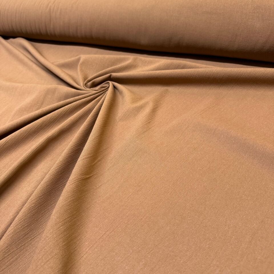 Şile Bezi Kumaş %100 Pamuk Çift En Taba & Kahverengi